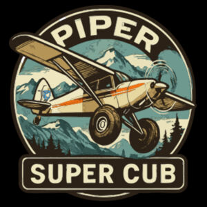 WING-IT SUPPLY Co.  BACKCOUNTRY SUPER CUB BLACK Design