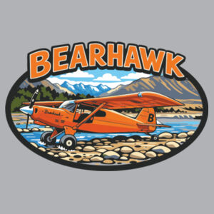 WING-IT SUPPLY Co.  BEARHAWK BRAVO TEE Design