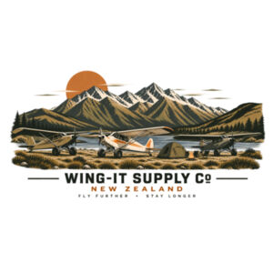Backcountry Camping New Zealand Tee Design