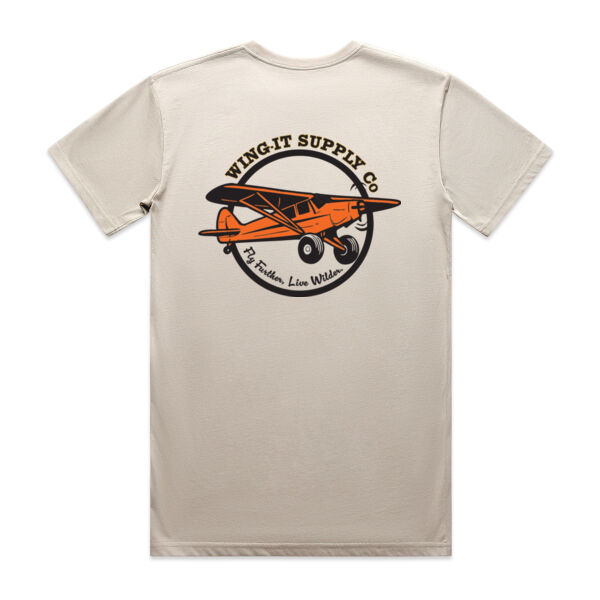 WING-IT SUPPLY Co FLY FURTHER LIVE WILDER TEE  Thumbnail