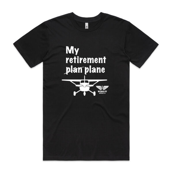 My retirement plan BLACK TEE  Thumbnail