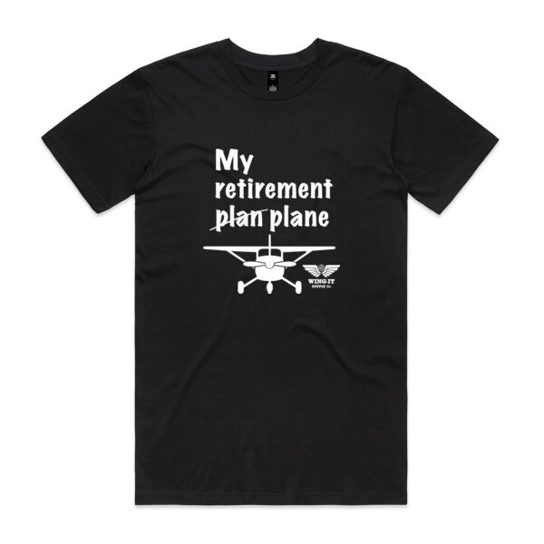 My retirement plan BLACK TEE  Thumbnail